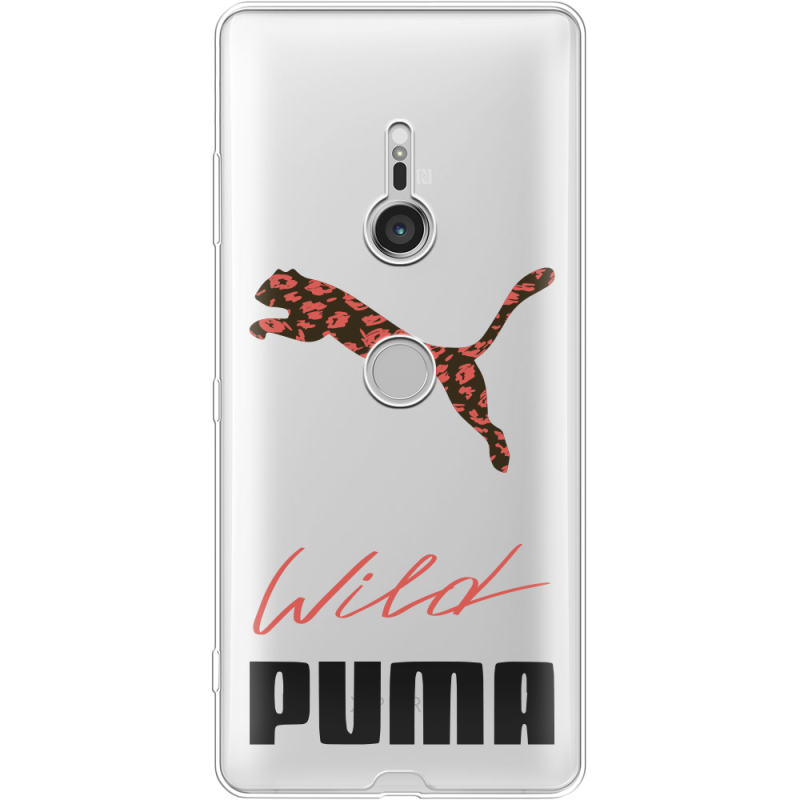 Прозрачный чехол Uprint Sony Xperia XZ3 H9436 Wild Cat