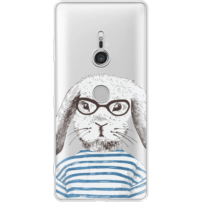 Прозрачный чехол Uprint Sony Xperia XZ3 H9436 MR. Rabbit
