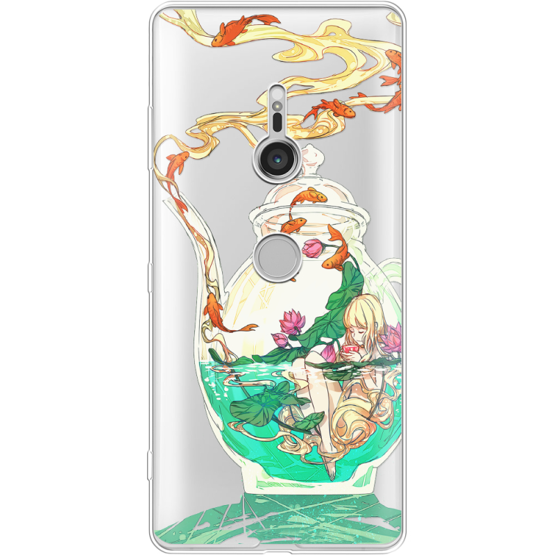 Прозрачный чехол Uprint Sony Xperia XZ3 H9436 Kettle