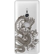 Прозрачный чехол Uprint Sony Xperia XZ3 H9436 Chinese Dragon