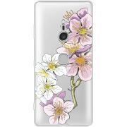 Прозрачный чехол Uprint Sony Xperia XZ3 H9436 Cherry Blossom