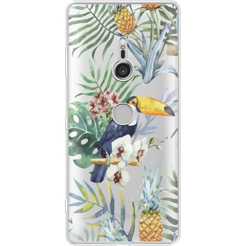 Прозрачный чехол Uprint Sony Xperia XZ3 H9436 Tucan