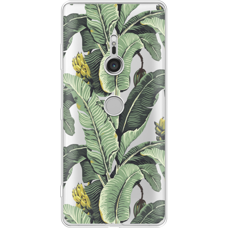 Прозрачный чехол Uprint Sony Xperia XZ3 H9436 Banana Leaves