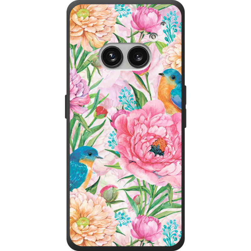 Чехол BoxFace Nothing Phone (2a) Plus Birds in Flowers