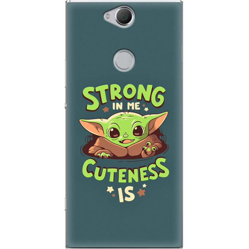 Чехол Uprint Sony Xperia XA2 Plus H4413  Strong in me Cuteness is