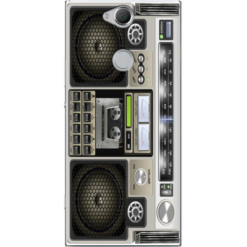 Чехол Uprint Sony Xperia XA2 Plus H4413  Old Boombox