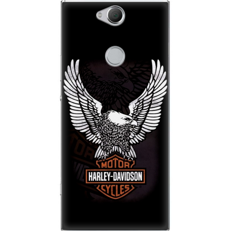 Чехол Uprint Sony Xperia XA2 Plus H4413  Harley Davidson and eagle