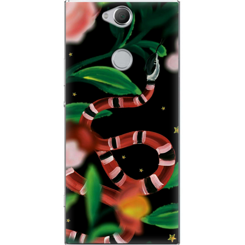 Чехол Uprint Sony Xperia XA2 Plus H4413  Red Snake