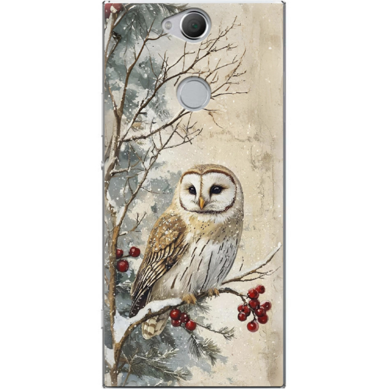 Чехол Uprint Sony Xperia XA2 Plus H4413  Christmas Owl