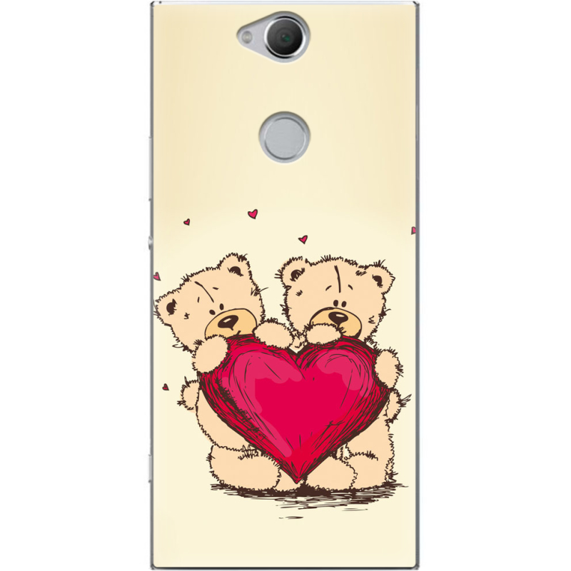 Чехол Uprint Sony Xperia XA2 Plus H4413  Teddy Bear Love