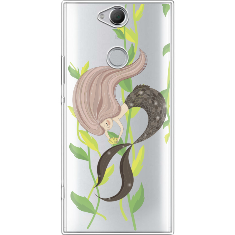 Прозрачный чехол Uprint Sony Xperia XA2 Plus H4413 Cute Mermaid