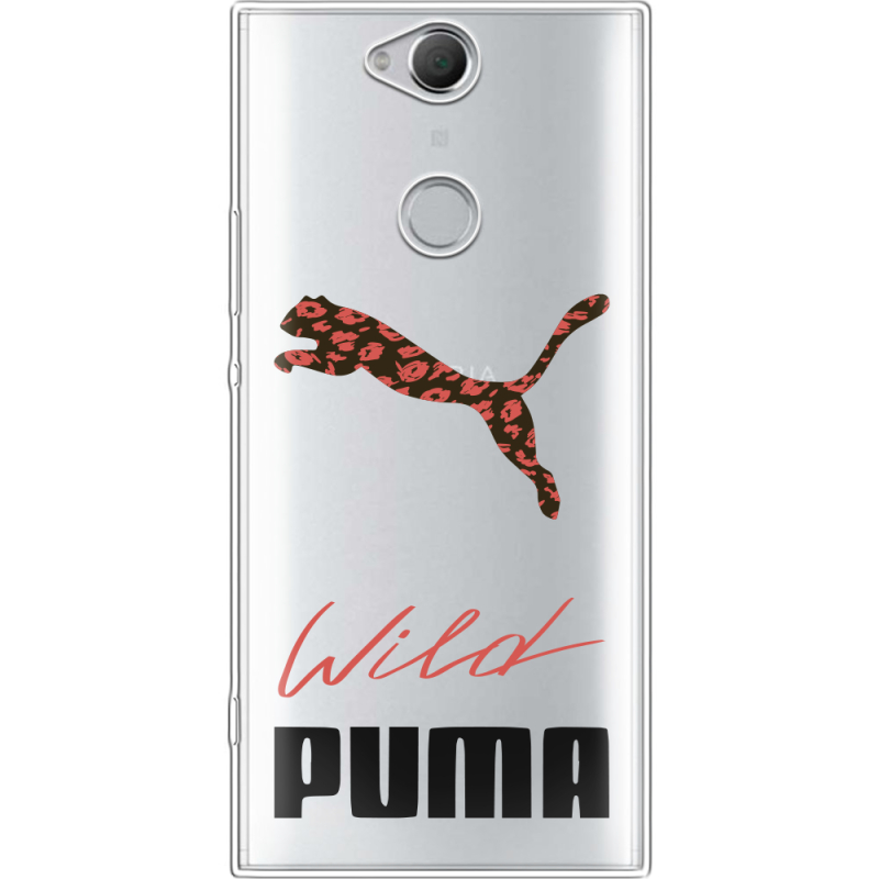 Прозрачный чехол Uprint Sony Xperia XA2 Plus H4413 Wild Cat