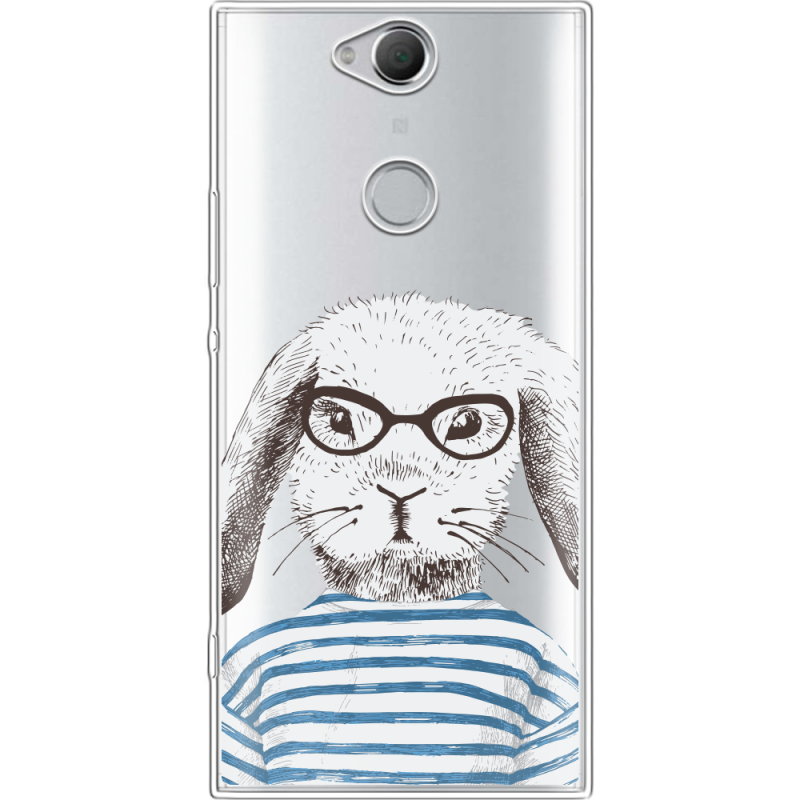 Прозрачный чехол Uprint Sony Xperia XA2 Plus H4413 MR. Rabbit