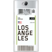 Прозрачный чехол Uprint Sony Xperia XA2 Plus H4413 Ticket Los Angeles