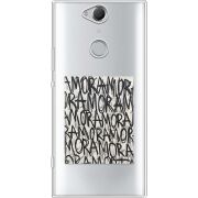 Прозрачный чехол Uprint Sony Xperia XA2 Plus H4413 Amor Amor