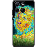 Чохол BoxFace Moto Edge 70 Fusion Moonlight Lion