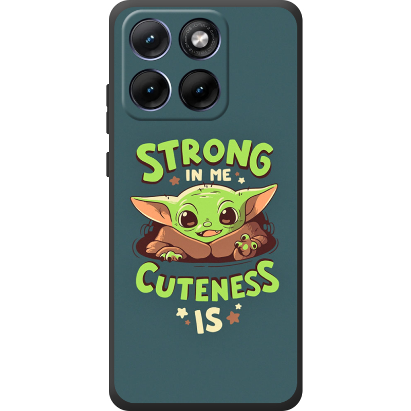 Чохол BoxFace Moto Edge 70 Fusion Strong in me Cuteness is