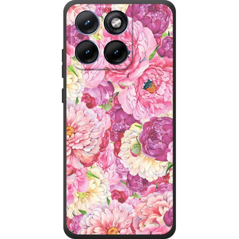 Чохол BoxFace Moto Edge 70 Fusion Pink Peonies