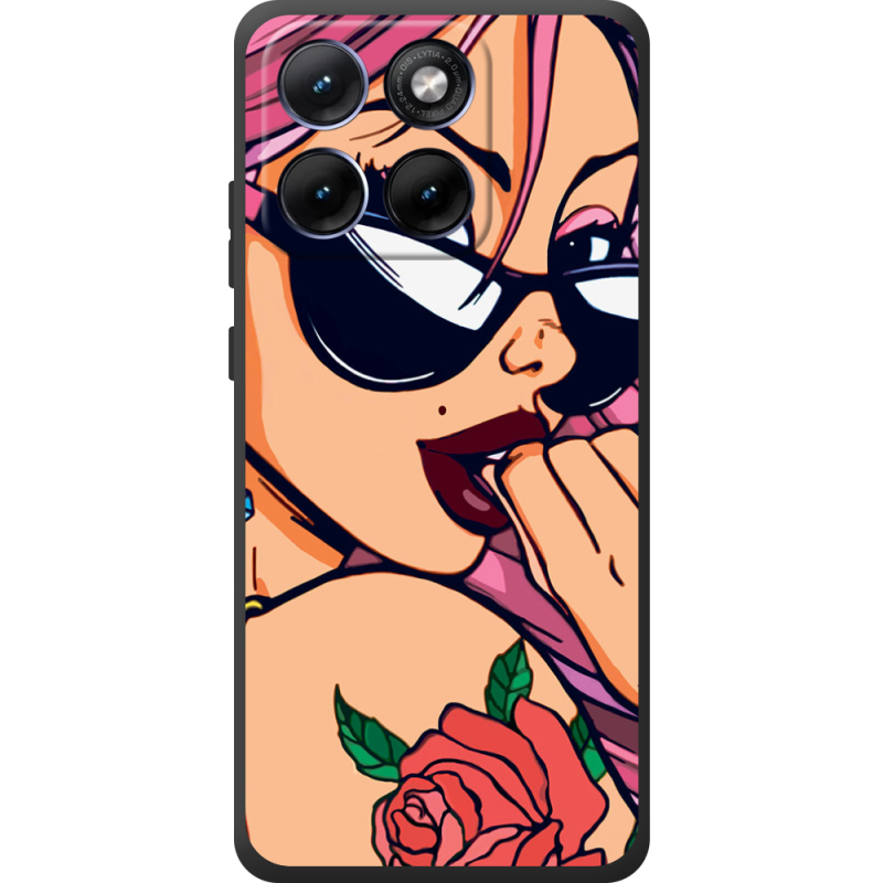 Чохол BoxFace Moto Edge 70 Fusion Pink Girl