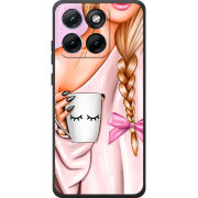 Чохол BoxFace Moto Edge 70 Fusion Morning Coffee
