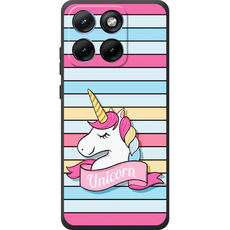 Чохол BoxFace Moto Edge 70 Fusion Unicorn