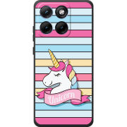 Чохол BoxFace Moto Edge 70 Fusion Unicorn