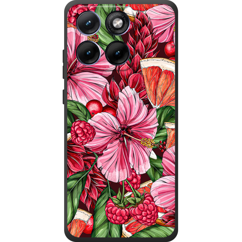 Чохол BoxFace Moto Edge 70 Fusion Tropical Flowers