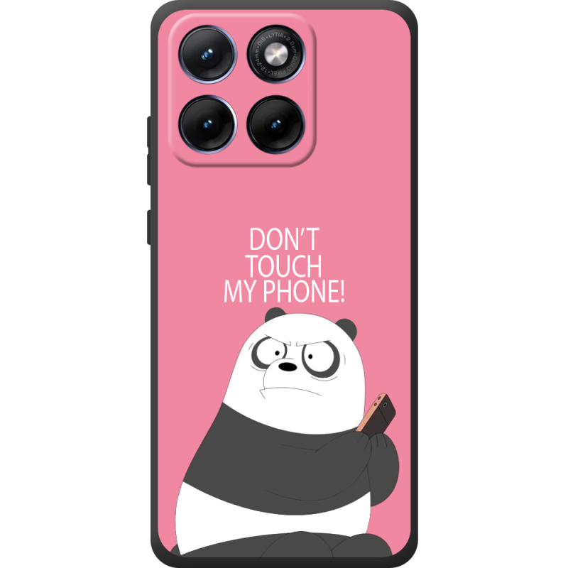 Чохол BoxFace Moto Edge 70 Fusion Dont Touch My Phone Panda