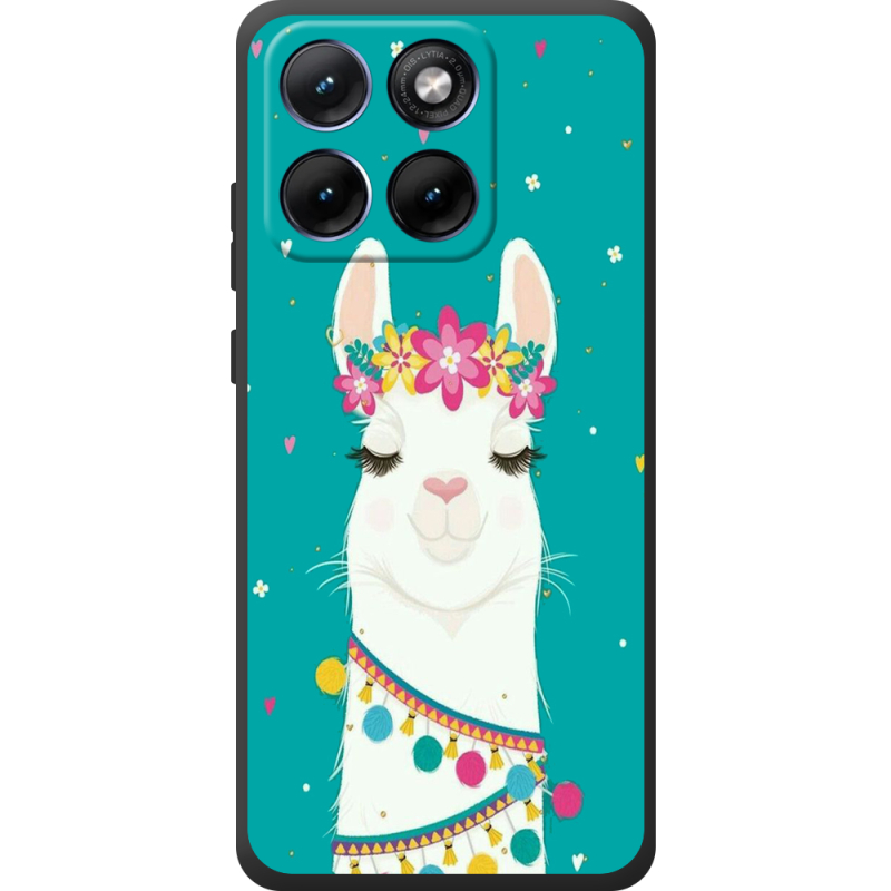 Чохол BoxFace Moto Edge 70 Fusion Cold Llama