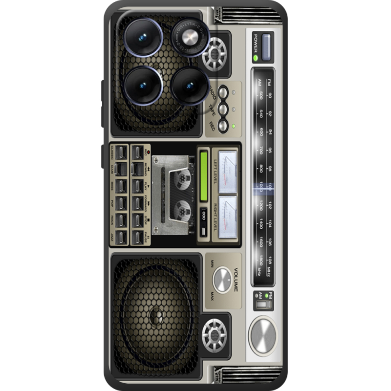 Чохол BoxFace Moto Edge 70 Fusion Old Boombox