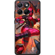 Чохол BoxFace Moto Edge 70 Fusion Woman Deadpool