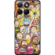 Чохол BoxFace Moto Edge 70 Fusion Rick and Morty