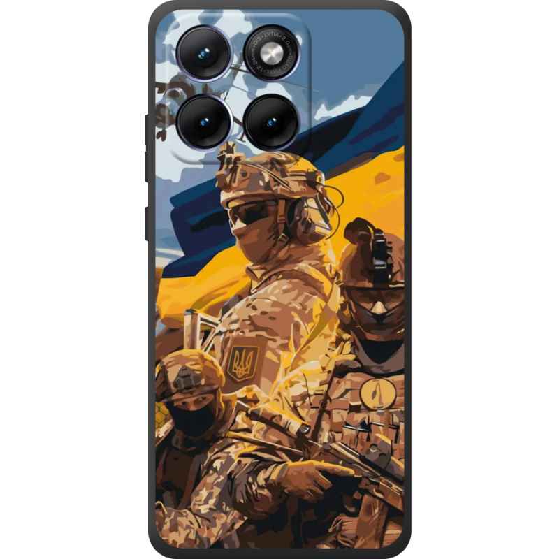Чохол BoxFace Moto Edge 70 Fusion Воїни ЗСУ