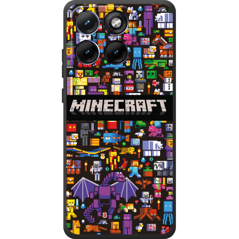 Чохол BoxFace Moto Edge 70 Fusion Minecraft Mobbery