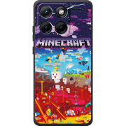Чохол BoxFace Moto Edge 70 Fusion Minecraft World Beyond