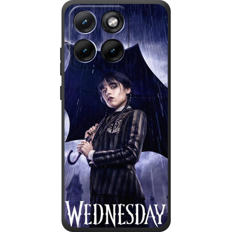 Чохол BoxFace Moto Edge 70 Fusion Wednesday Addams