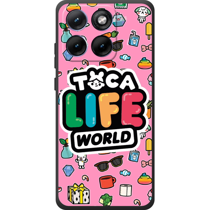Чохол BoxFace Moto Edge 70 Fusion Toca Boca Life World