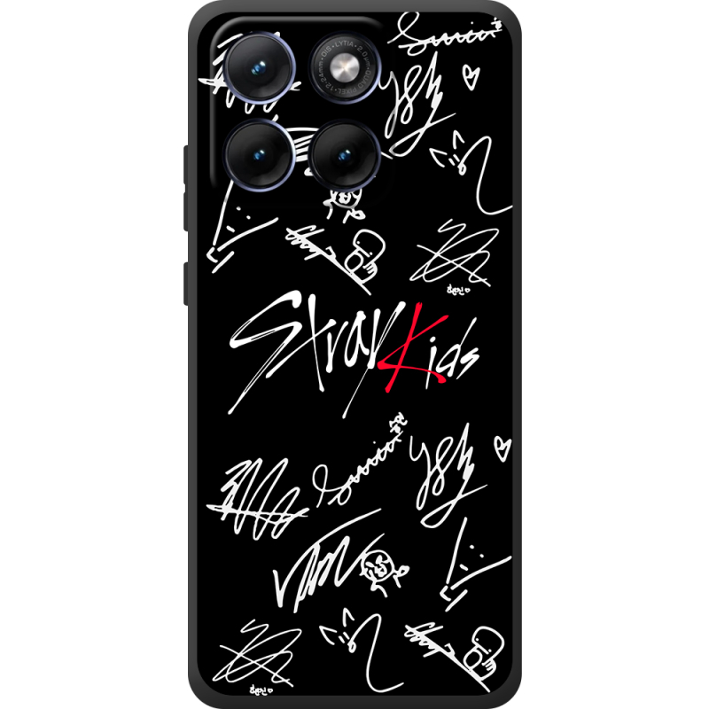 Чохол BoxFace Moto Edge 70 Fusion Stray Kids автограф