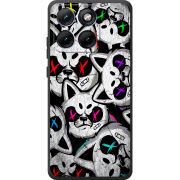 Чохол BoxFace Moto Edge 70 Fusion Monster meow