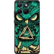 Чохол BoxFace Moto Edge 70 Fusion Masonic Owl