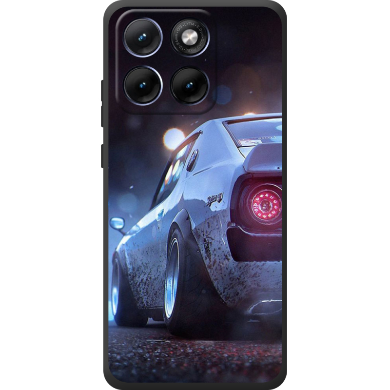 Чохол BoxFace Moto Edge 70 Fusion Silver Car