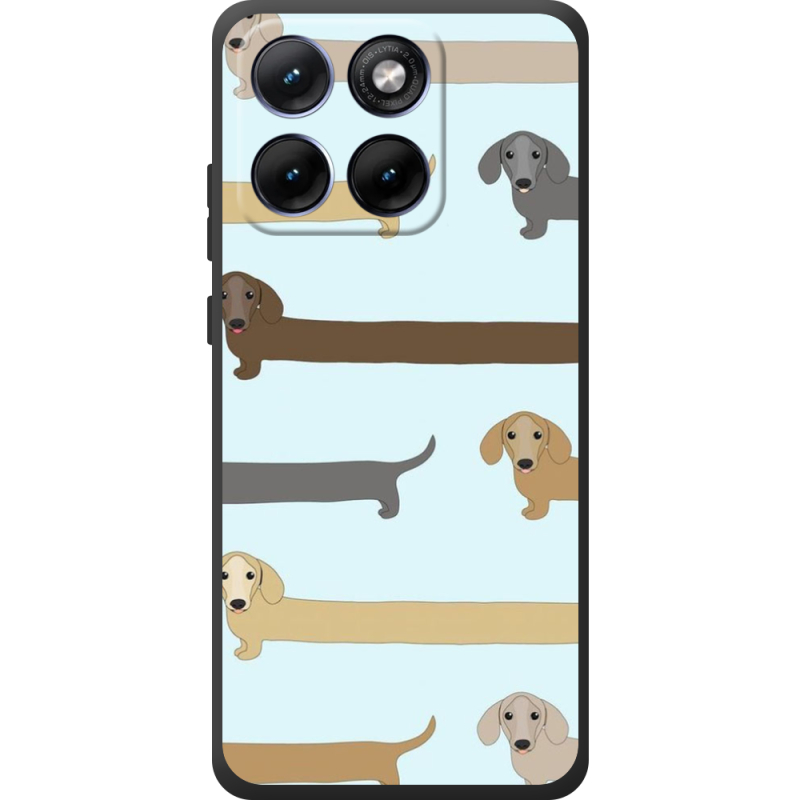 Чохол BoxFace Moto Edge 70 Fusion Dachshund