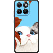 Чохол BoxFace Moto Edge 70 Fusion Wondering Cat