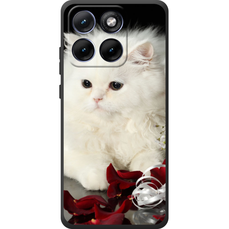 Чохол BoxFace Moto Edge 70 Fusion Fluffy Cat