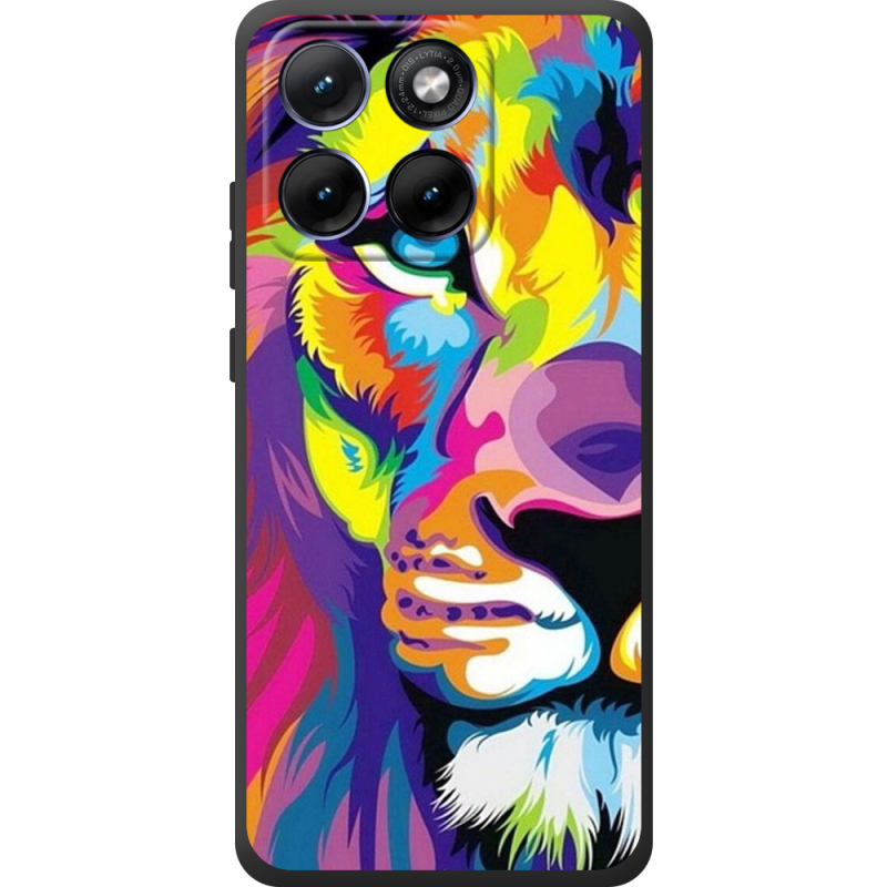 Чохол BoxFace Moto Edge 70 Fusion Frilly Lion