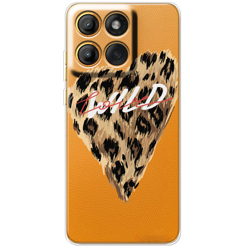 Прозорий чохол BoxFace Moto Edge 70 Fusion Wild Love