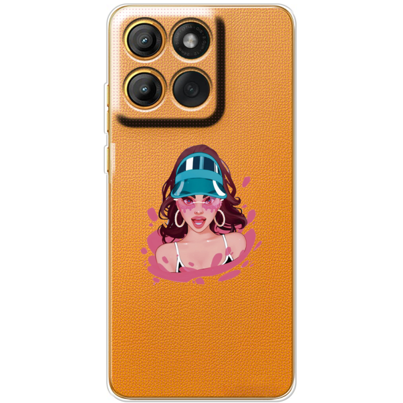 Прозорий чохол BoxFace Moto Edge 70 Fusion Selena Gomez