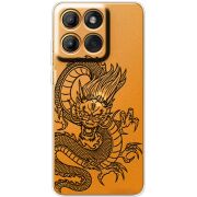 Прозорий чохол BoxFace Moto Edge 70 Fusion Chinese Dragon