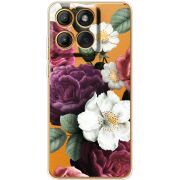 Прозорий чохол BoxFace Moto Edge 70 Fusion Floral Dark Dreams
