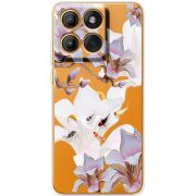 Прозорий чохол BoxFace Moto Edge 70 Fusion Chinese Magnolia